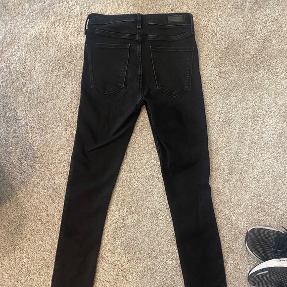 Abercrombie and Fitch High-Rise Black Jeggings - Picture 3 of 4